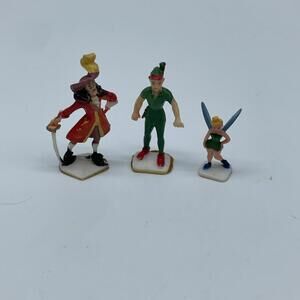 Vintage 1960s Marx Disneykins Peter Pan Figure Set  Hong Kong